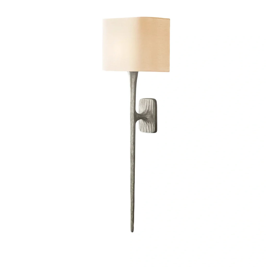 Thaddeas Shaded Hand - Forged Metal Grand Sconce - Camilalamps - CA - RH - PEN - 2552601