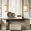 Visual Hand - Carved Alabaster Sconce - Camilalamps - CAARHWS - 2561202