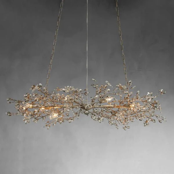 Fiore Linear Chandelier 43"51"68" - Camilalamps - CA - 1ZA0017