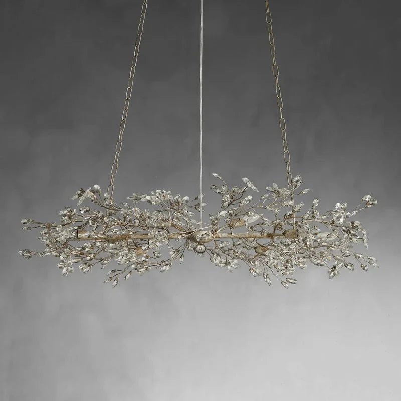 Fiore Linear Chandelier 43"51"68" - Camilalamps - CA - 636H677