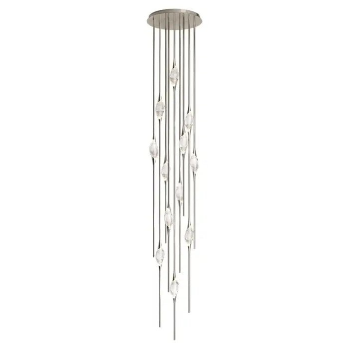 Pezzo Crystal Chandelier 21" H - Camilalamps - CA - CH2562503