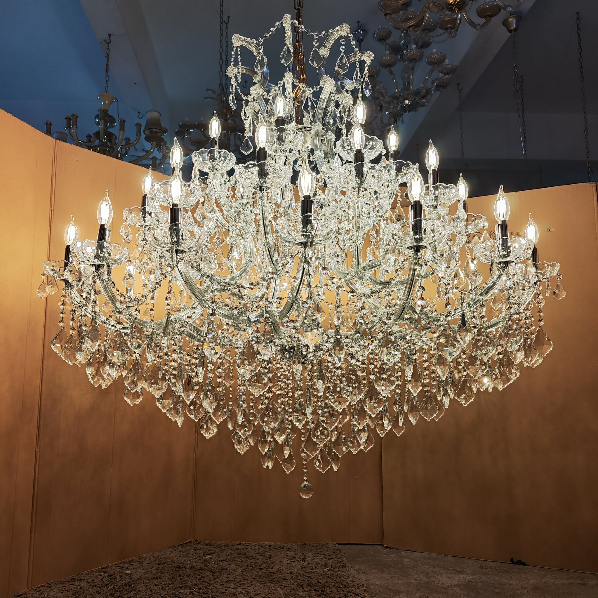Modern Crystal Chandelier 37 Light - Camilalamps - CA - CH2562401