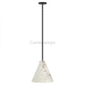 Contemporary Large Alabaster Pendant Light For Kitchen Island, Living Room Chandeliers Kevinstudiolives   