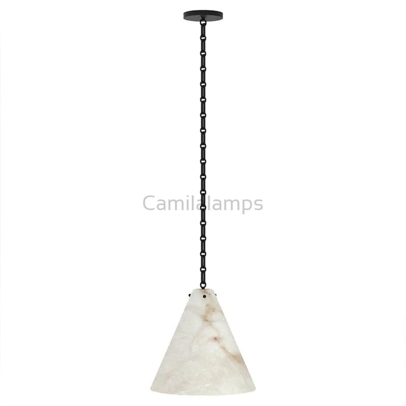 Contemporary Large Alabaster Pendant Light For Kitchen Island, Living Room Chandeliers Kevinstudiolives   