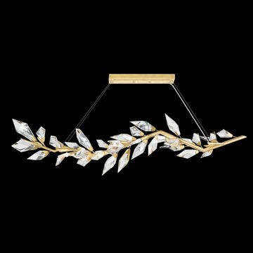 21026L3 72" Linear Crystal chandelier - Camilalamps - CA - K1035