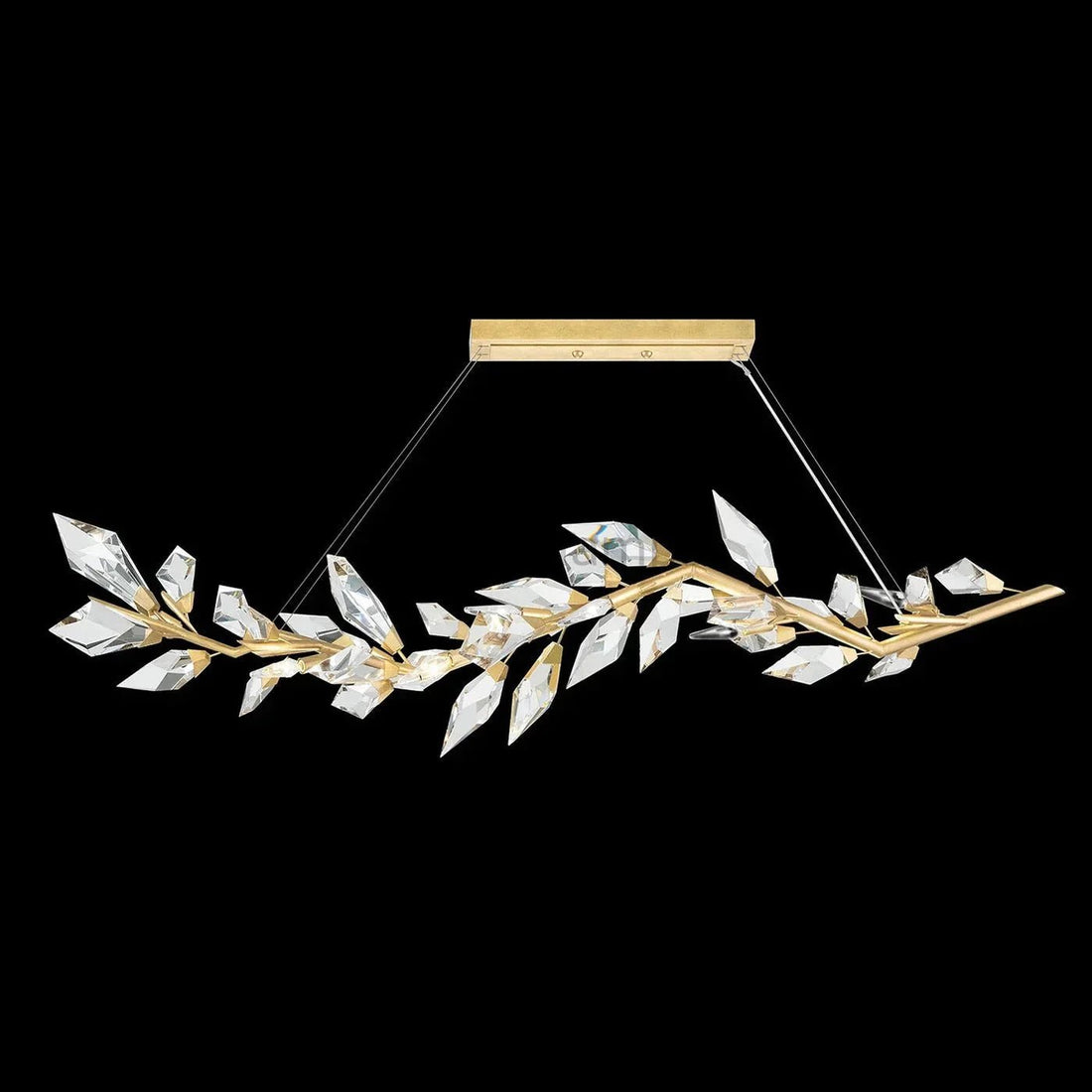 21026L3 72" Linear Crystal chandelier - Camilalamps - Ca-1K1035