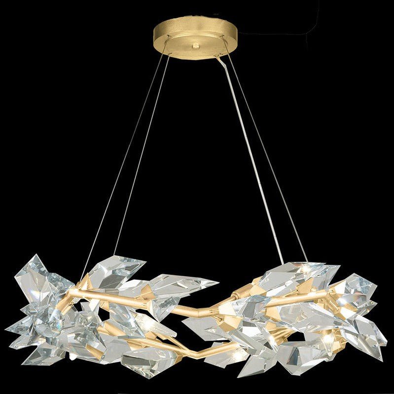 21026R1 34" Crystal Chandelier - Camilalamps - CA - K1047