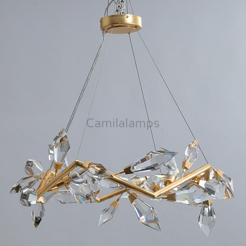 21026R1 34" Crystal Chandelier - Camilalamps - Ca-1K1047