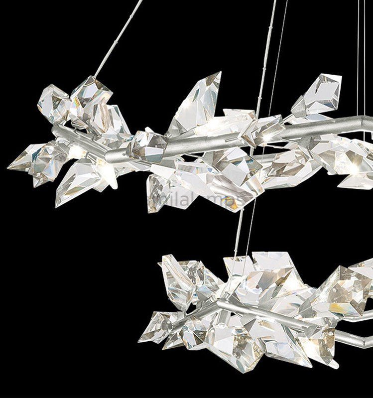 21026R4 55" Round Crystal Chandelier - Camilalamps - CA - K1051