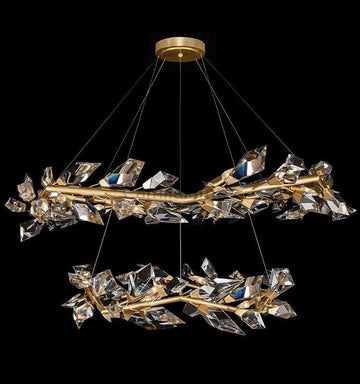 21026R4 55" Round Crystal Chandelier - Camilalamps - CA - K1052