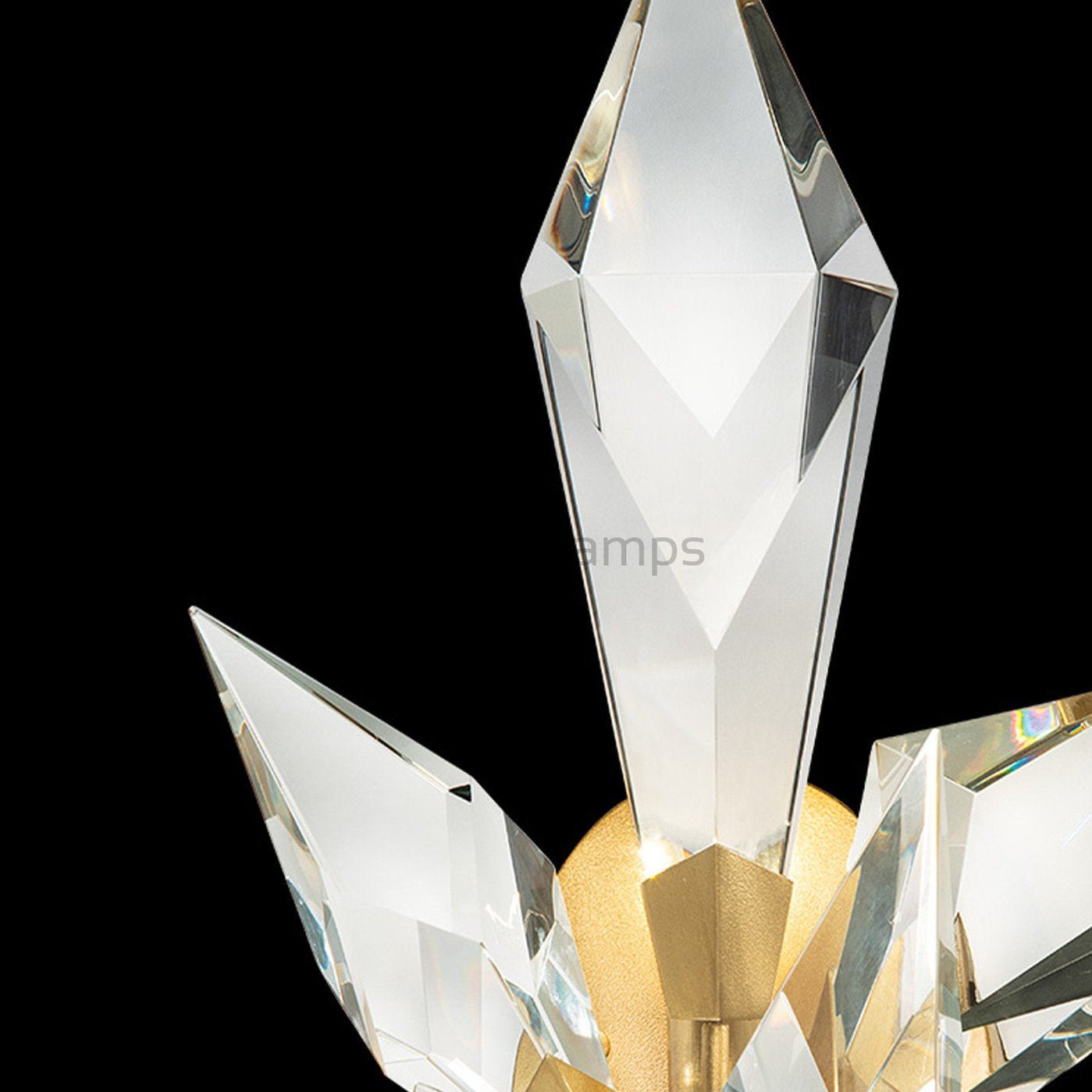 21026W1 18" Crystal Wall Lamp - Camilalamps - CA - K1028