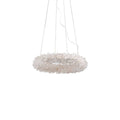 Small Round Luxury Rock Crystal Chandelier 23.6