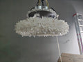 24 - 47 Inch Round Clear Geode Quartz Crystal Ring Modern Chandelier for Living Room - Camilalamps - Ca-147-11041-1002