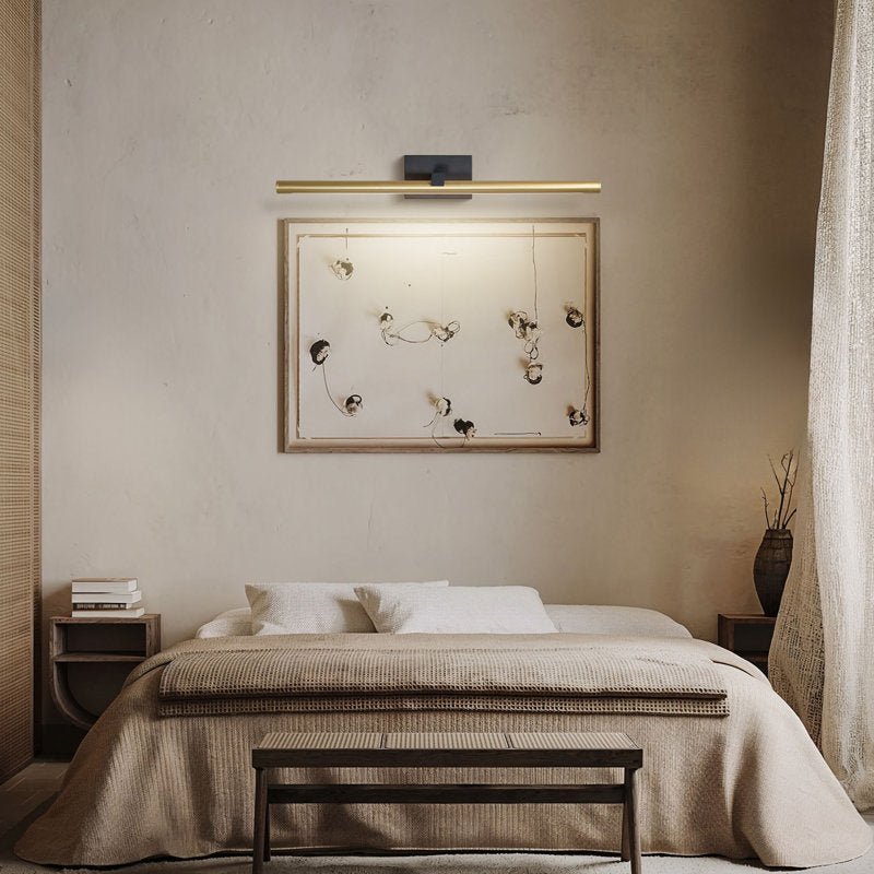 Modern Brass LED Wall - Mounted Vanity Light for Bathroom Mirrors - Camilalamps - CA-W115093226