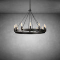 Coviro Round Outdoor Chandelier - Camilalamps - CA-CH2559