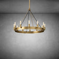 Coviro Round Outdoor Chandelier - Camilalamps - CA-CH2558