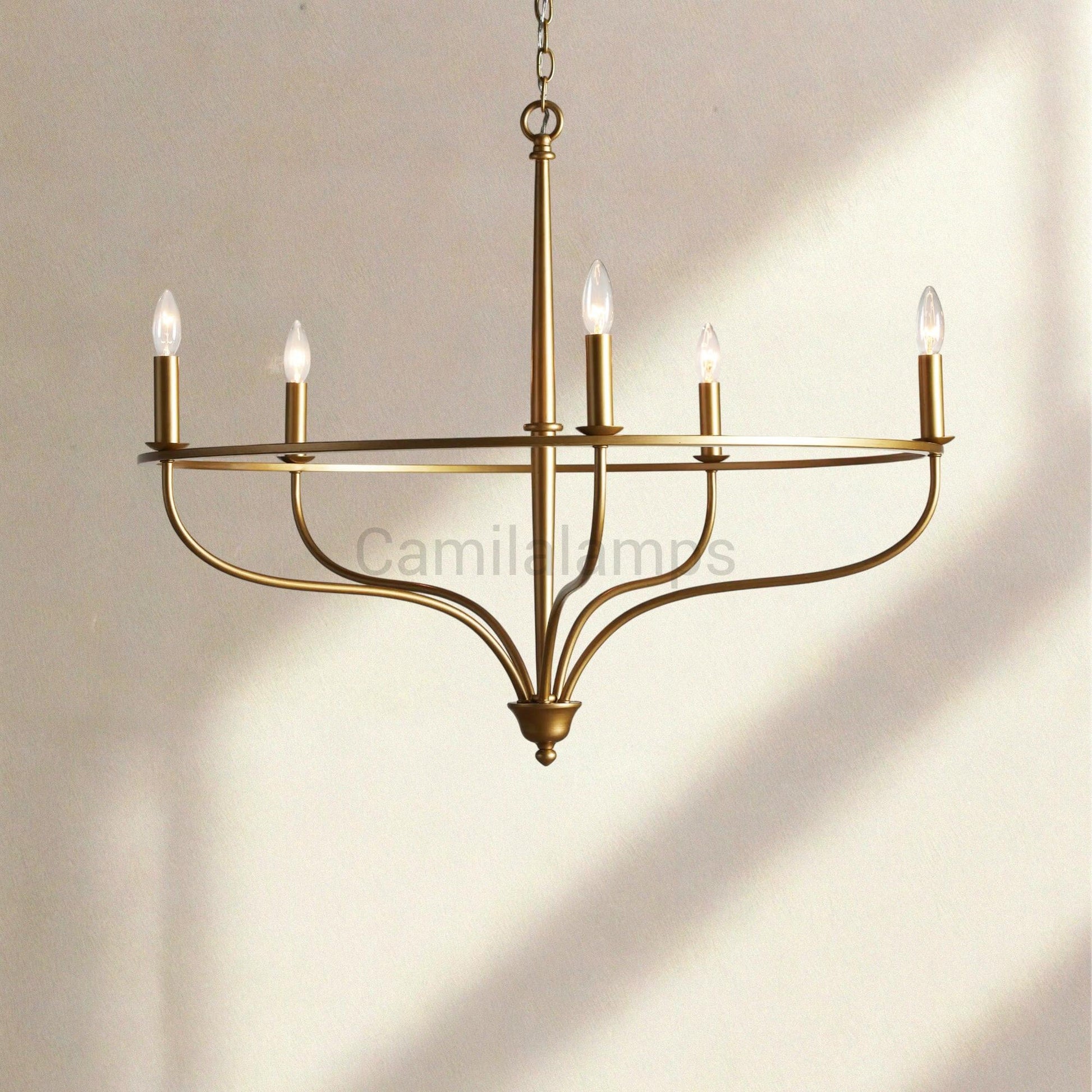 Rosalind Round Chandelier - Camilalamps - BU-Risalinda-1