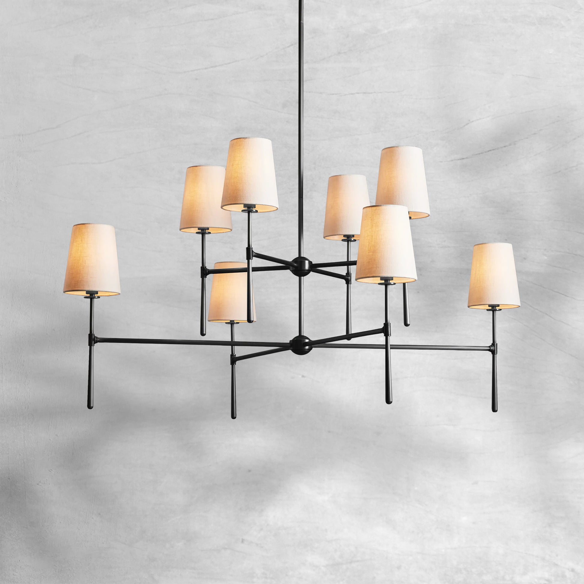 Rhodes 2 - Tier Round Chandelier - Camilalamps - CA - 10031H3