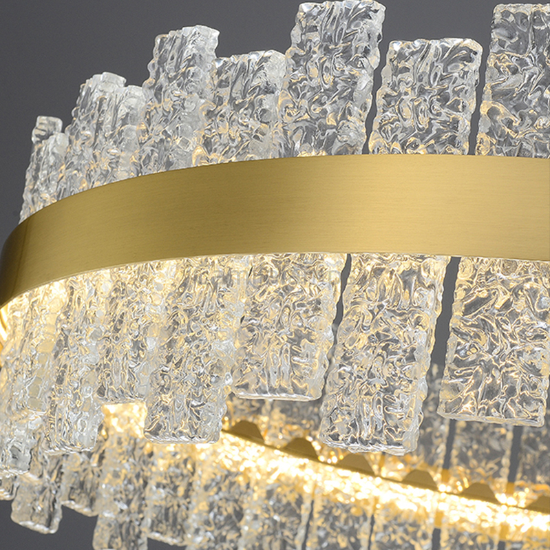 Mignon Post Modern Round Chandelier - Ineffable Lighting