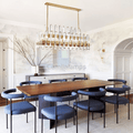 Isolde Crystal Linear Chandelier - Camilalamps - CA - LI2024 - C5855