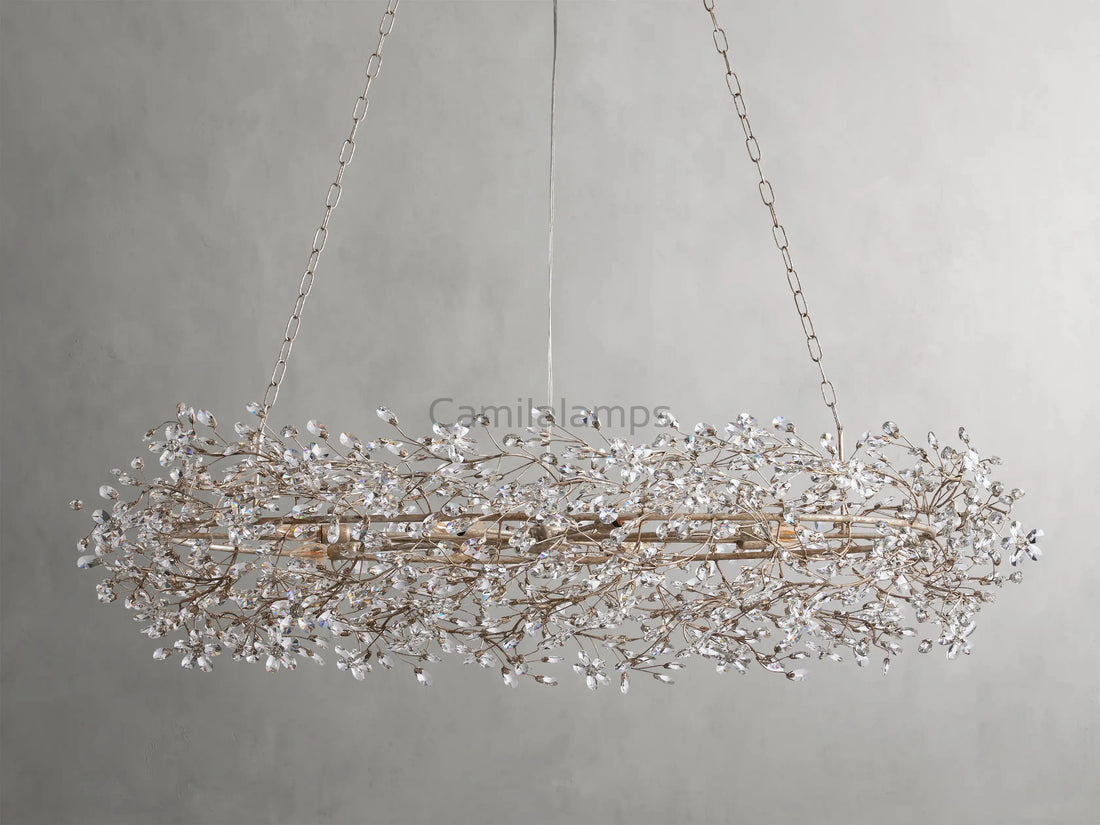 Fiore Oval Chandelier 62''74''