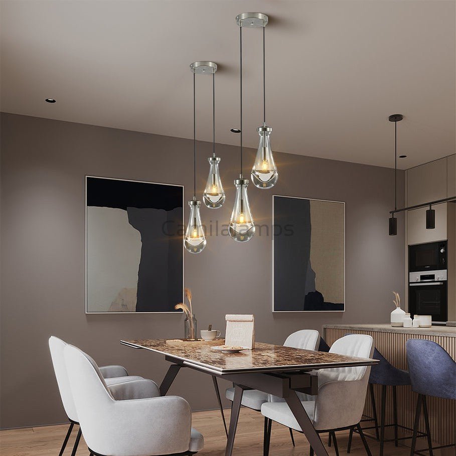 Raindrops 2 - Light Cord Round Chandelier - Camilalamps - CA - RA2023 - C1240