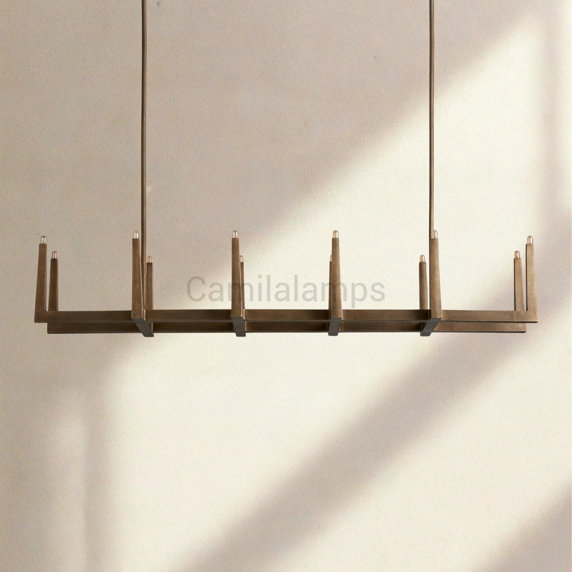 Emmet Linear Chandelier 48" 60" 72" - Camilalamps - BU-Emmet-Linear-6