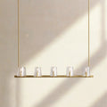 Paricia Glass Linear Chandelier 49