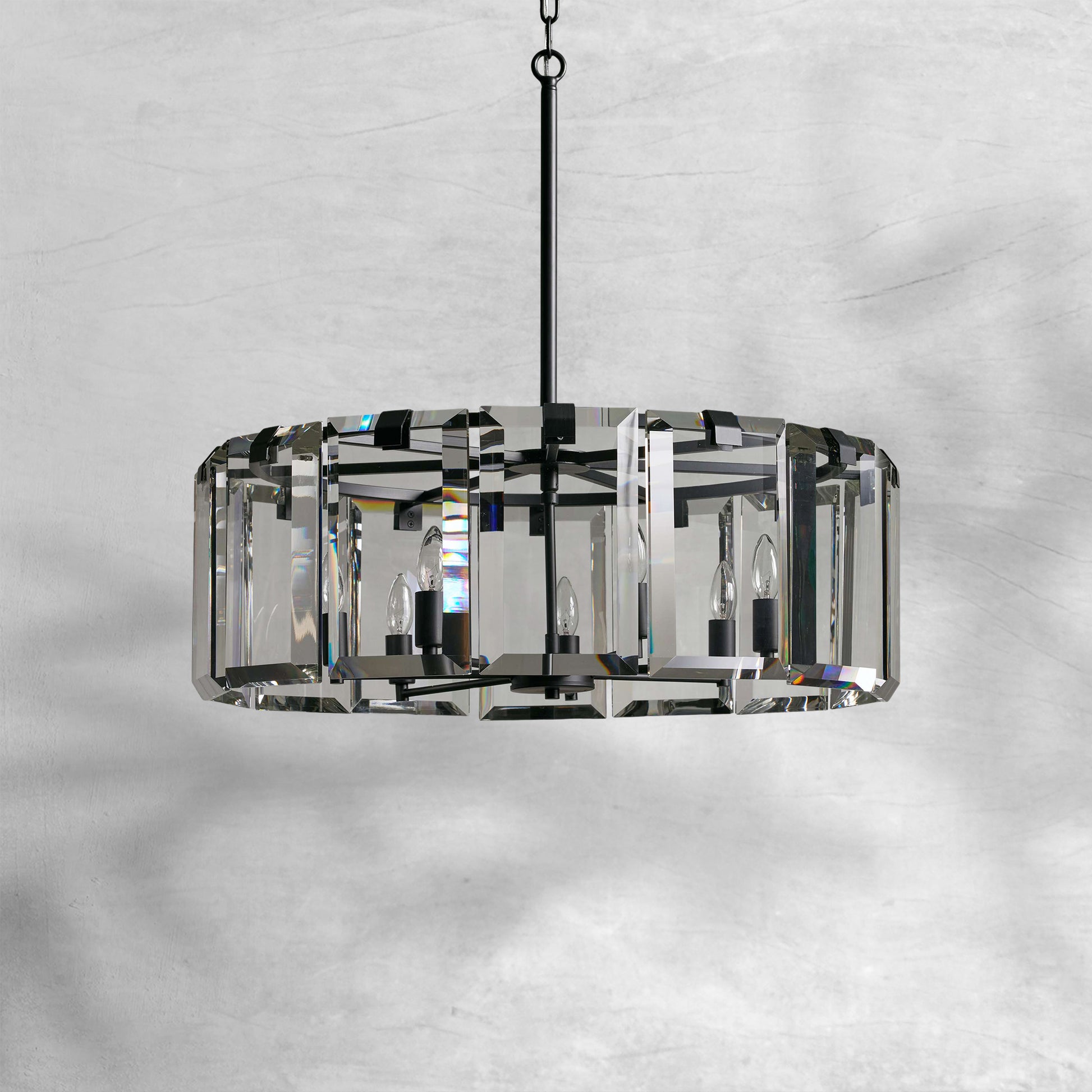 Amaya Round Chandelier 5Light 7Light - Camilalamps - CA - 2036H110