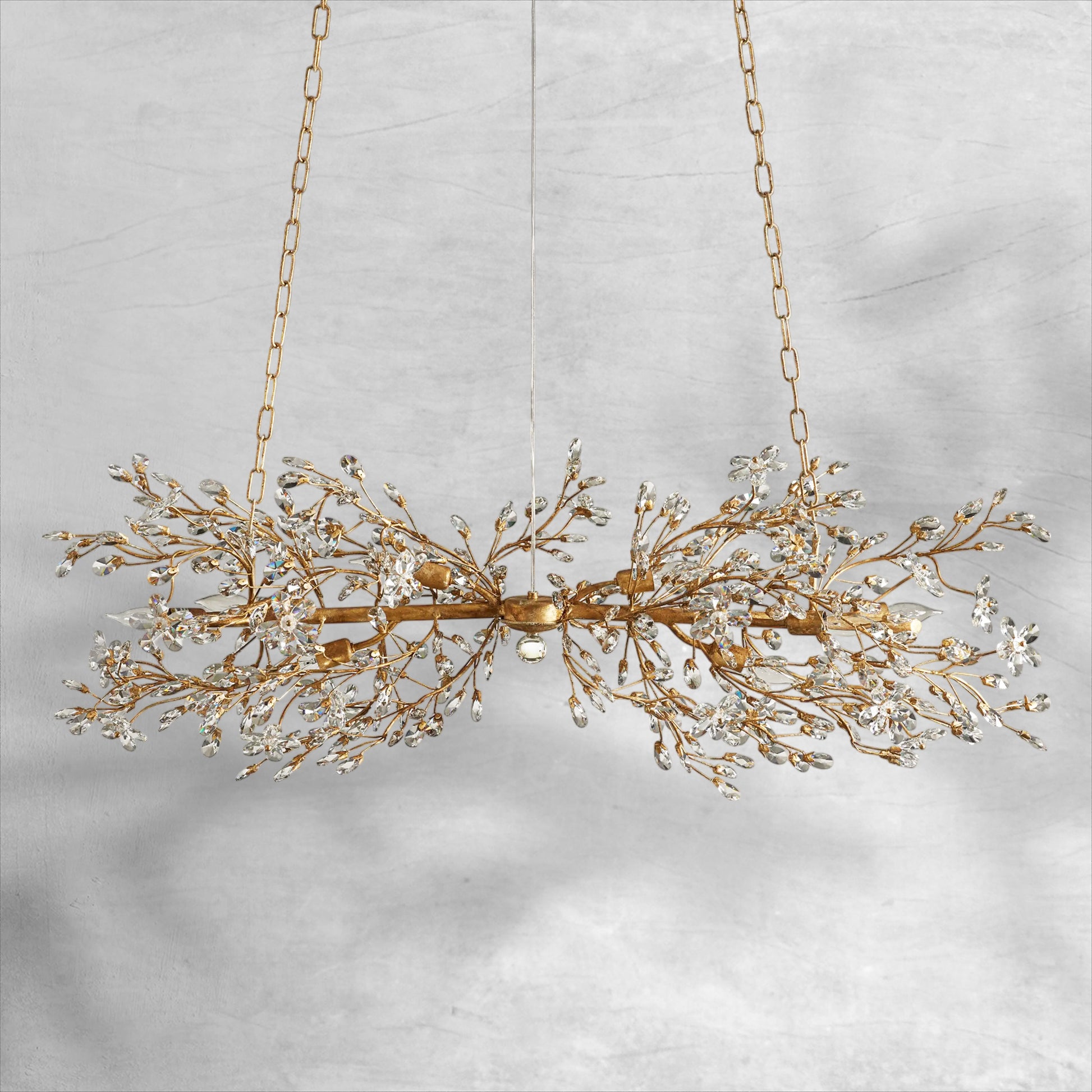 Fiore Linear Chandelier 43"51"68" - Camilalamps - CA - 636H677