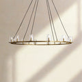 Pauillac Clear Glass Round Chandelier - Camilalamps - EDC-12