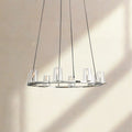 Pauillac Clear Glass Round Chandelier - Camilalamps - EDC-13