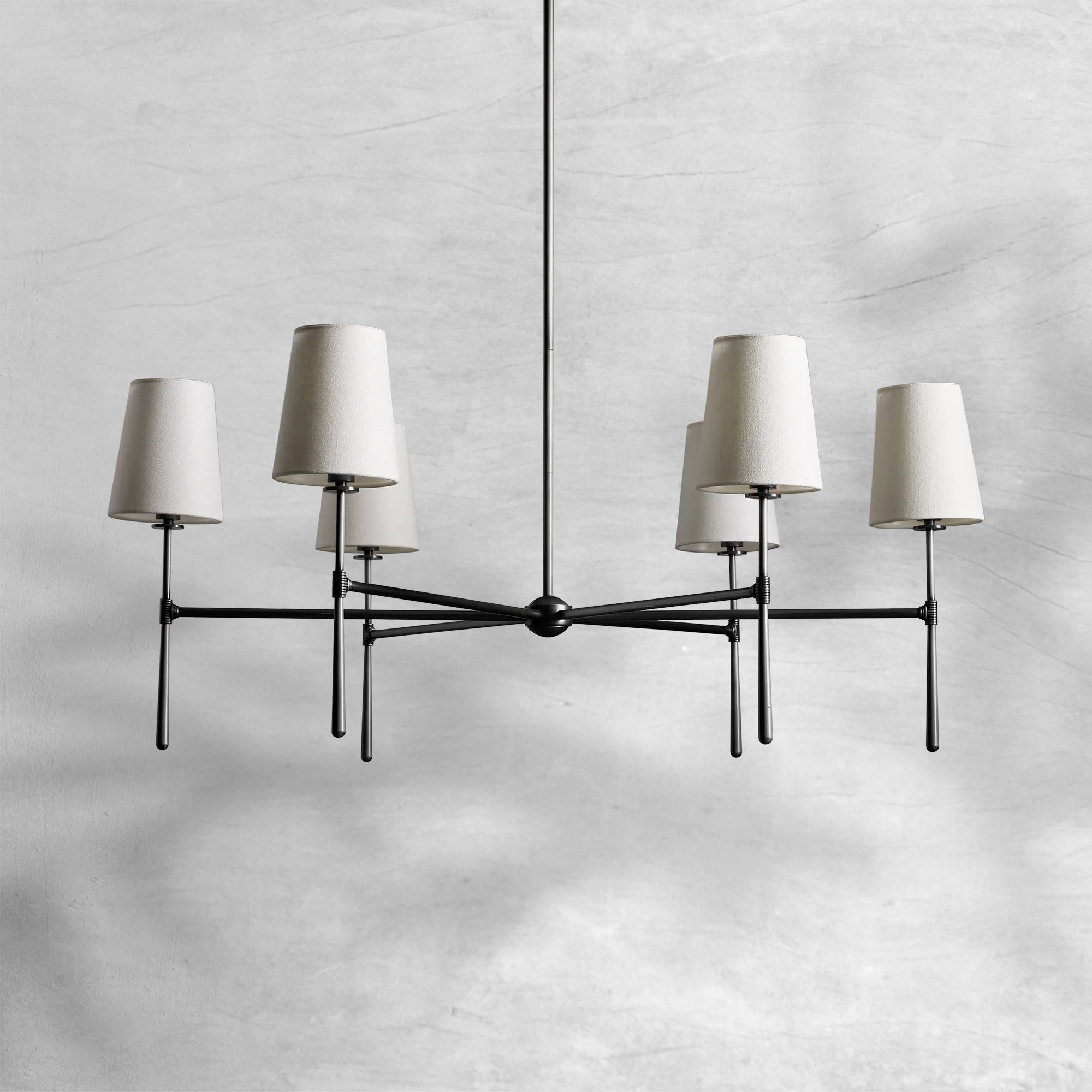 Rhodes Round Chandelier 4/6 Light
