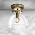 Machine Glass Cloche Flushmount - Camilalamps - CA-CH-3599