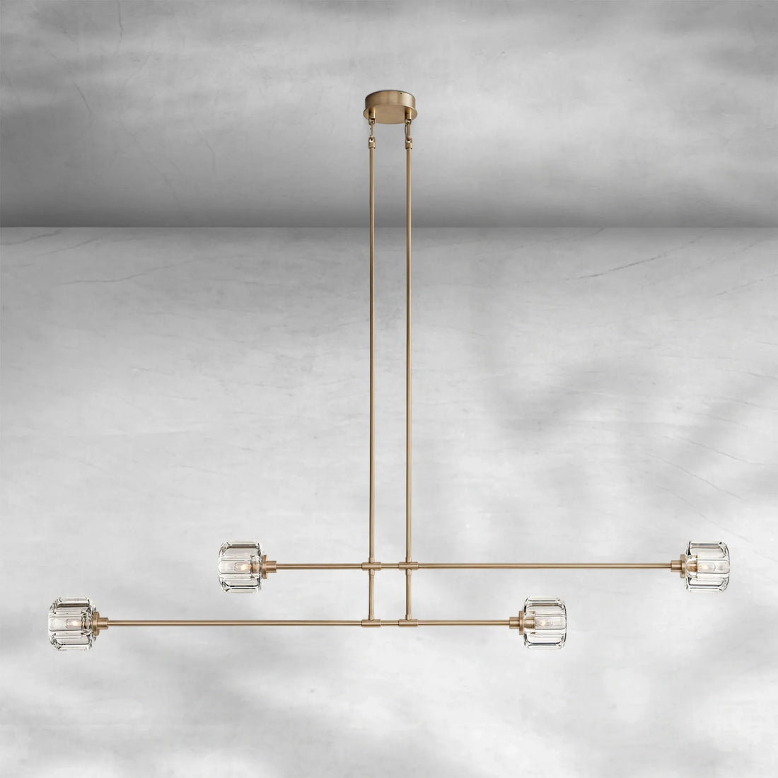 Demaket Mobile Linear Chandelier 54" 72" - Camilalamps - CA-Demaket-MLC7201