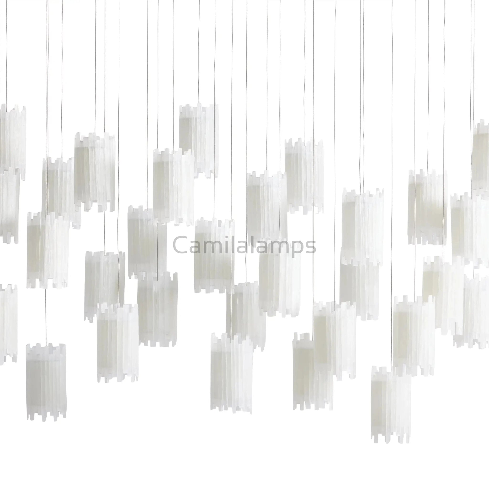 Gianna Rectangular Chandelier 15/30 Light