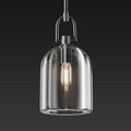 Black Crystal Modern Pendant Light with Adjustable 78‑Inch Height - Camilalamps - CA-B0FDPHPR9G