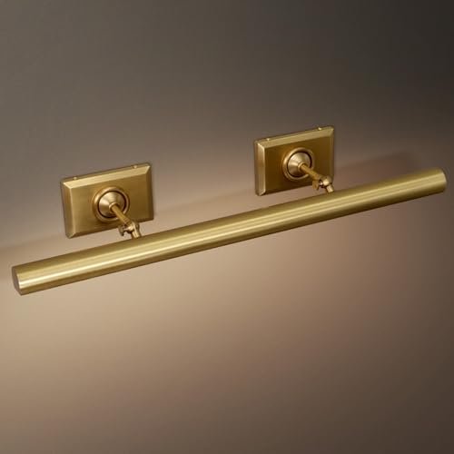 24 - Inch Hardwired Brass Picture Light with Dimmable LEDs - Camilalamps - CA-B0FCS62P55