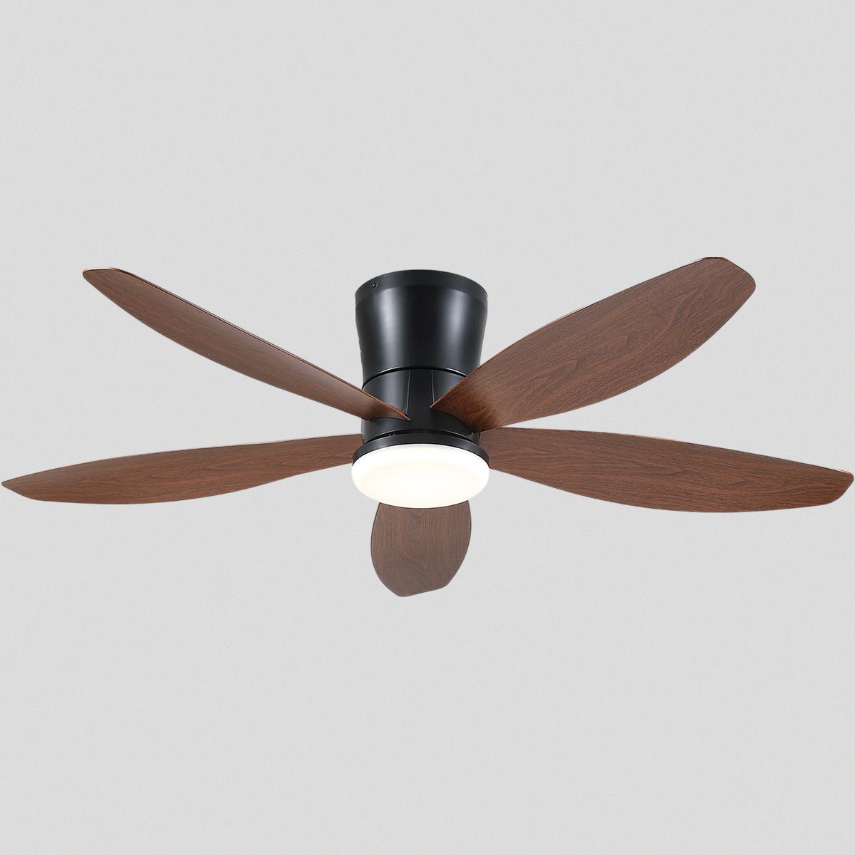 Indoor/Outdoor Recessed Black Ceiling Fan Light - Camilalamps - CA - 48IN - 48CZ