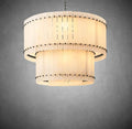 Sun Marcus Alabaster Round Tiered Chandelier - Camilalamps - CA - Sun - RTC05