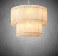 Sun Marcus Alabaster Round Tiered Chandelier - Camilalamps - CA - Sun - RTC06