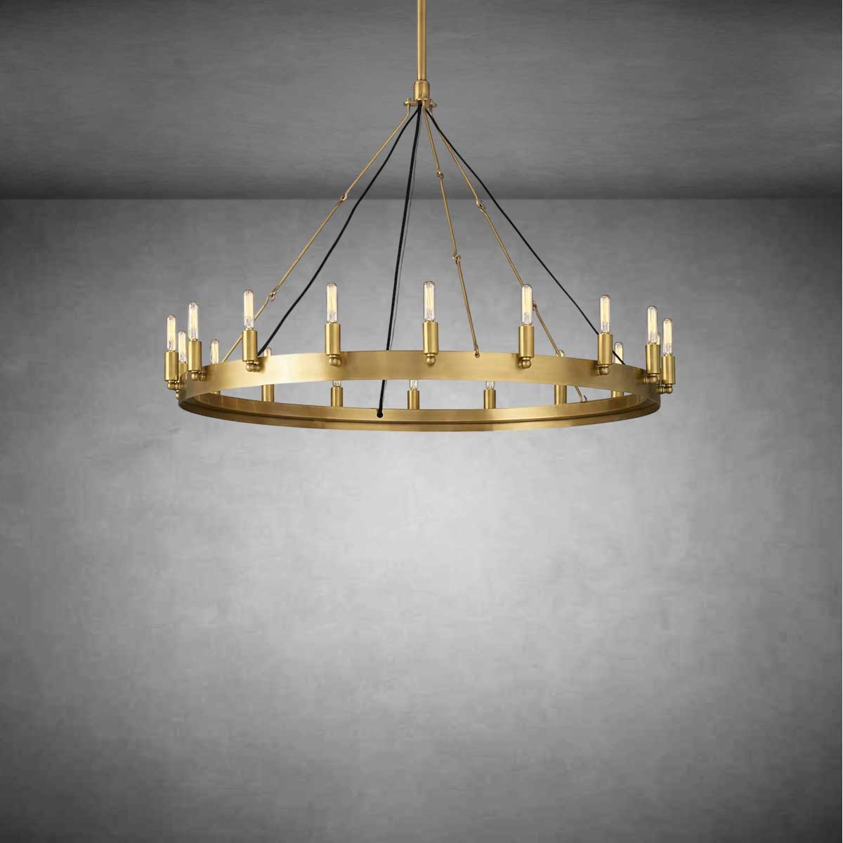 Coviro Round Outdoor Chandelier - Camilalamps - CA-CH2560