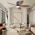 Indoor/Outdoor Recessed Black Ceiling Fan Light - Camilalamps - CA - 48IN - 48CZ