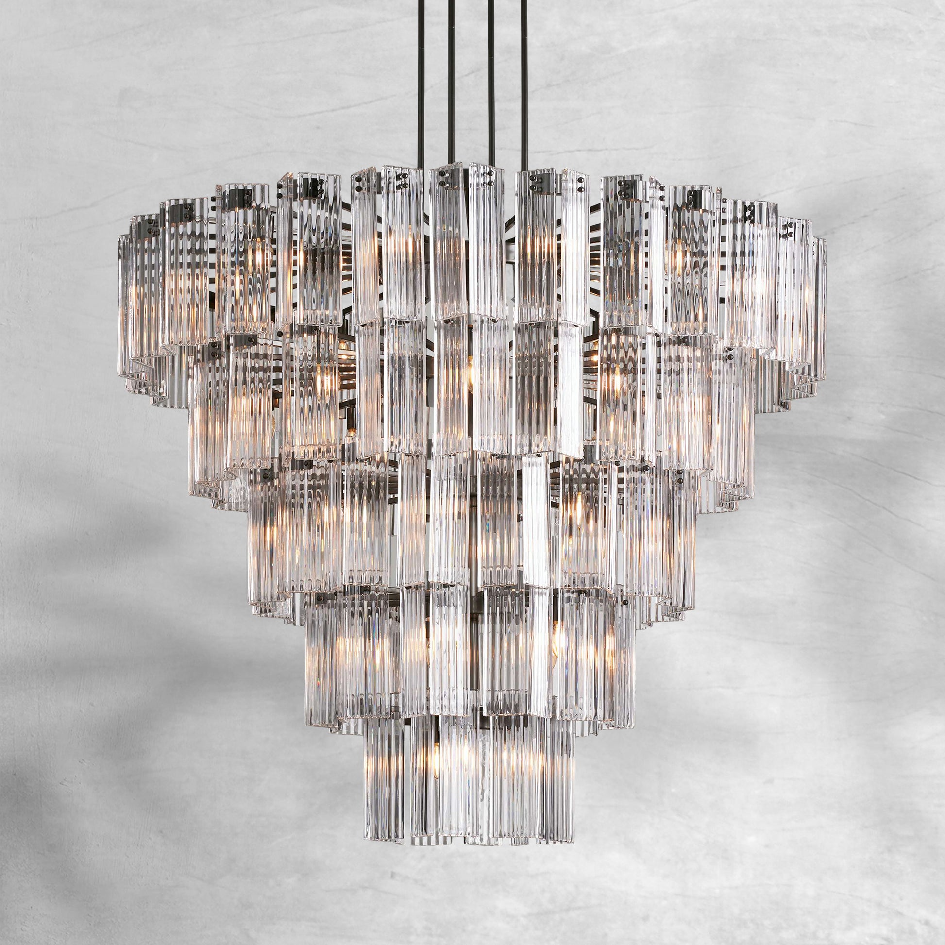 Delsie Round Chandelier 38''48''60'' - Camilalamps - CA - 10031H92KT