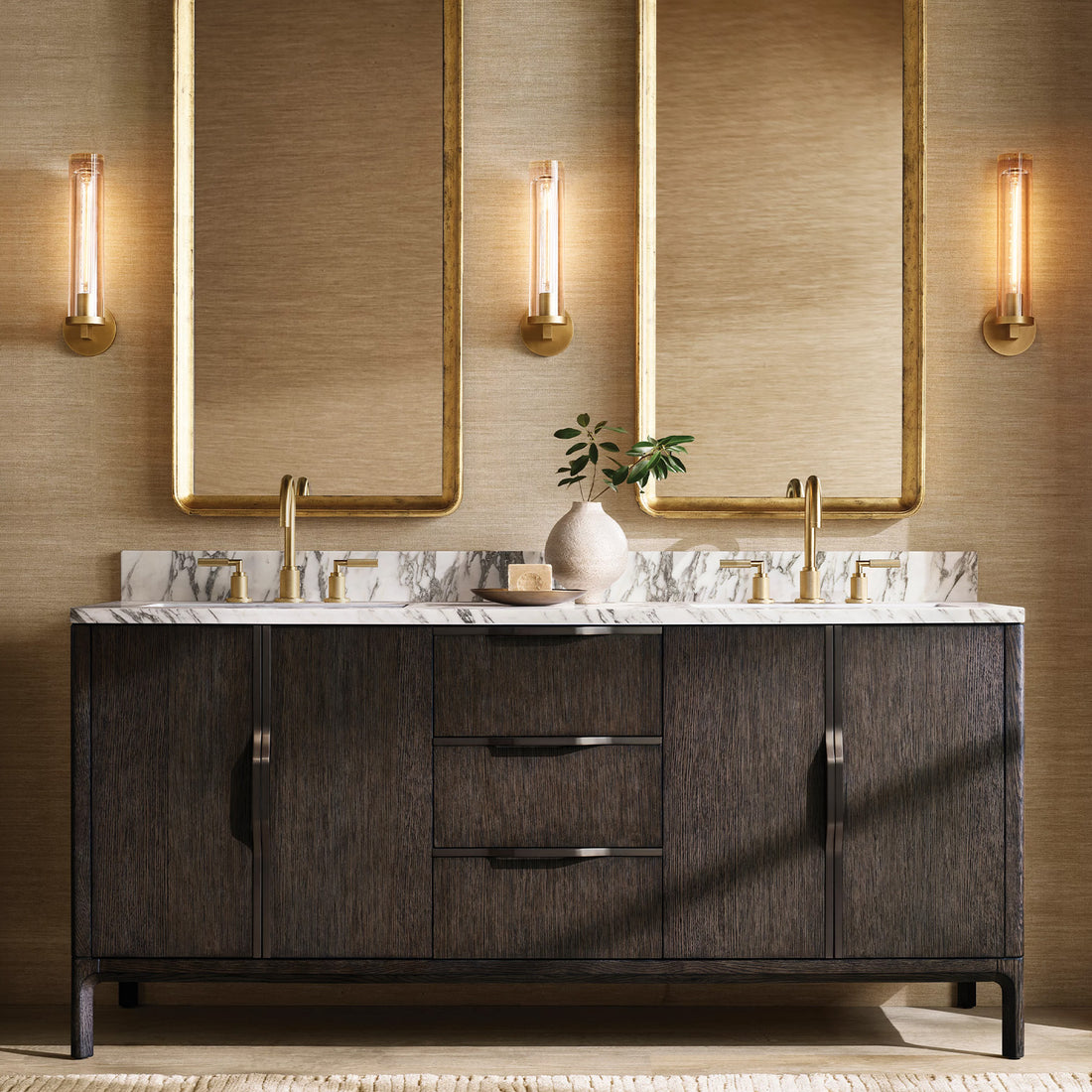 Savilen Round Sconce 14" - Camilalamps - CAARHWS - 2561055