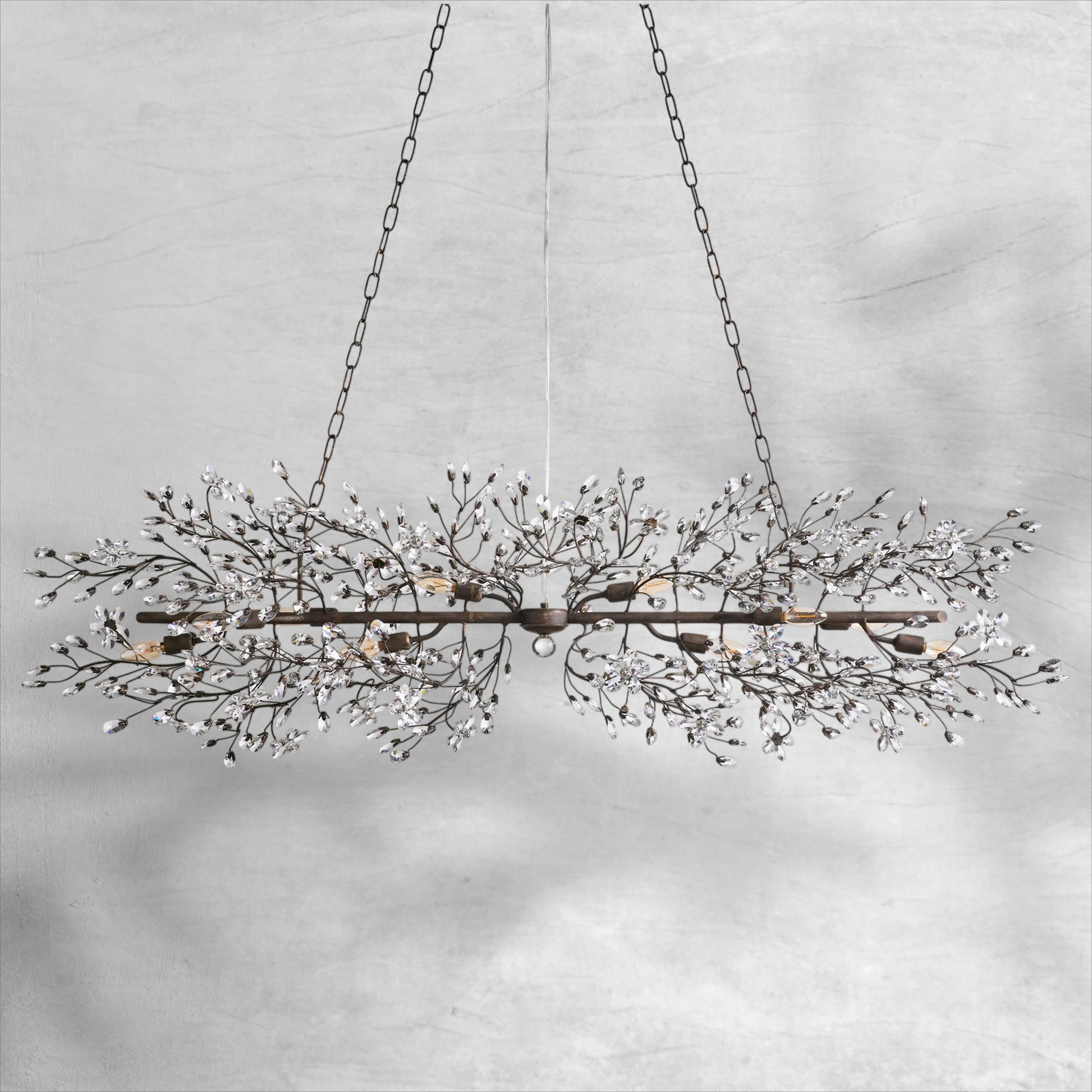 Fiore Linear Chandelier 43"51"68" - Camilalamps - CA - 1ZA0016