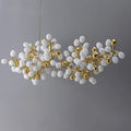 Modern Artistic Linear Grape Chandelier - Ineffable Lighting