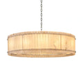 Marcus Alabaster Round Chandelier - Camilalamps - CA - RH - CH - 2552648