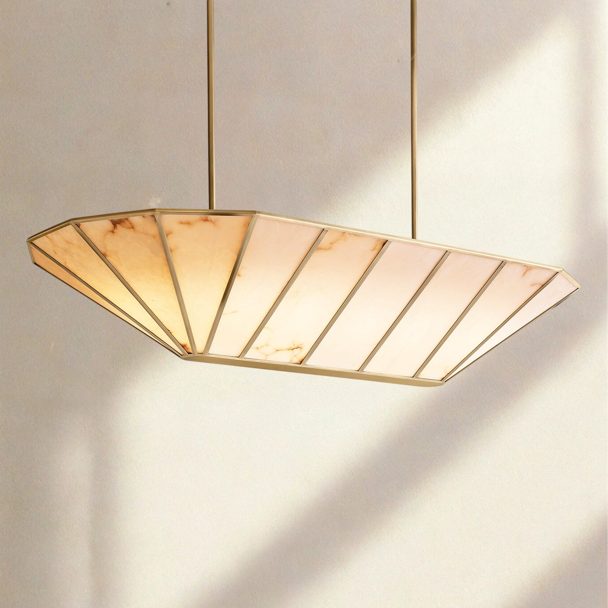 Lucette Linear Chandelier 52" 74" - Camilalamps - CA-Lucette-Linear-1
