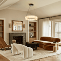 Alabaster Halo Ring Chandelier - Camilalamps - CA - LI2024 - C5556